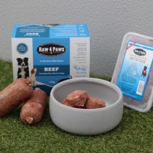 Clear Dog Treats Raw 4 Paws Beef Containers Beef Rolls
