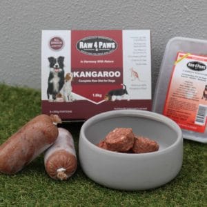 Clear Dog Treats Raw 4 Paws Kangaroo Containers Kangaroo Rolls