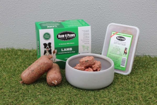 Clear Dog Treats Raw 4 Paws Lamb Containers Lamb Rolls